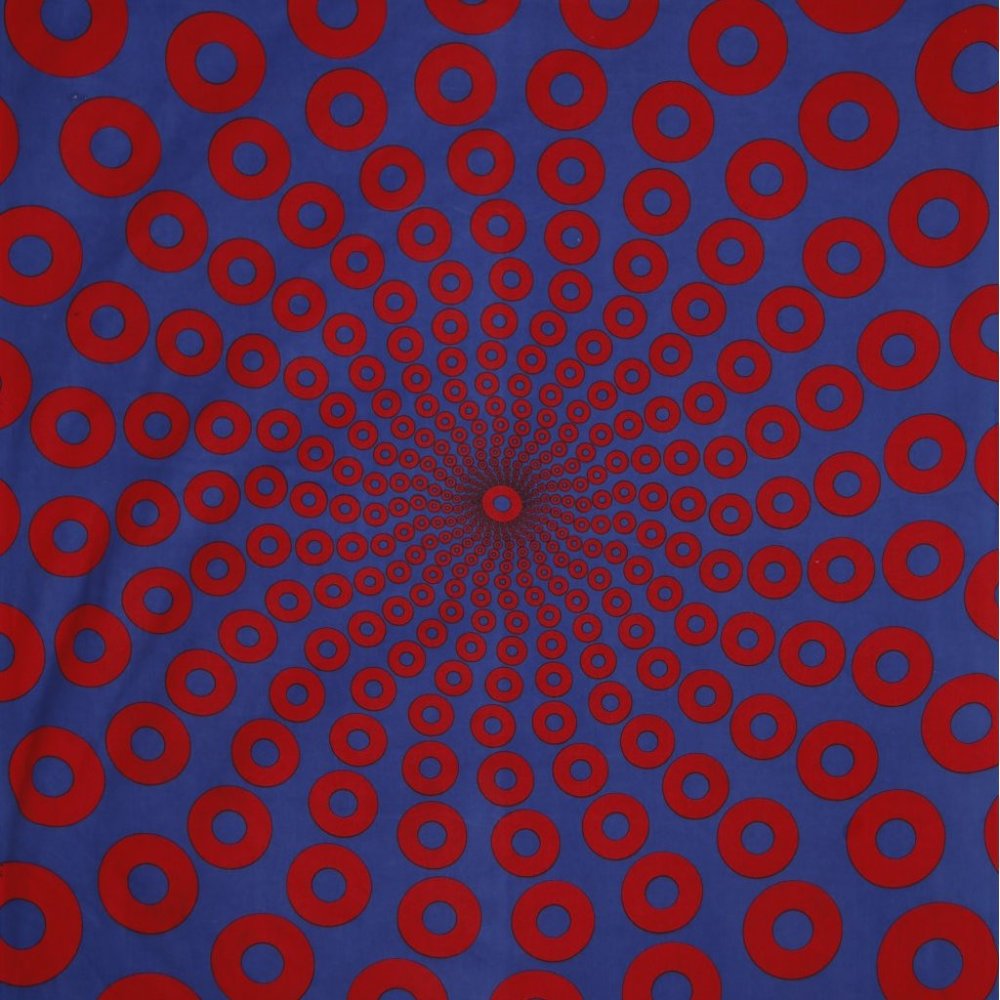Phish 3D Donut Vibes Tapestry ~ w/Corner Loops ~ 100% Cotton ~ 60" x 90" ~ New!